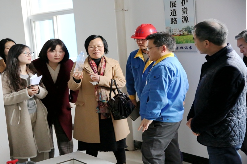 2019年3月8日，時(shí)任浙江省水利廳水資源管理處副調(diào)研員沈仁英蒞臨景興調(diào)研指導(dǎo)