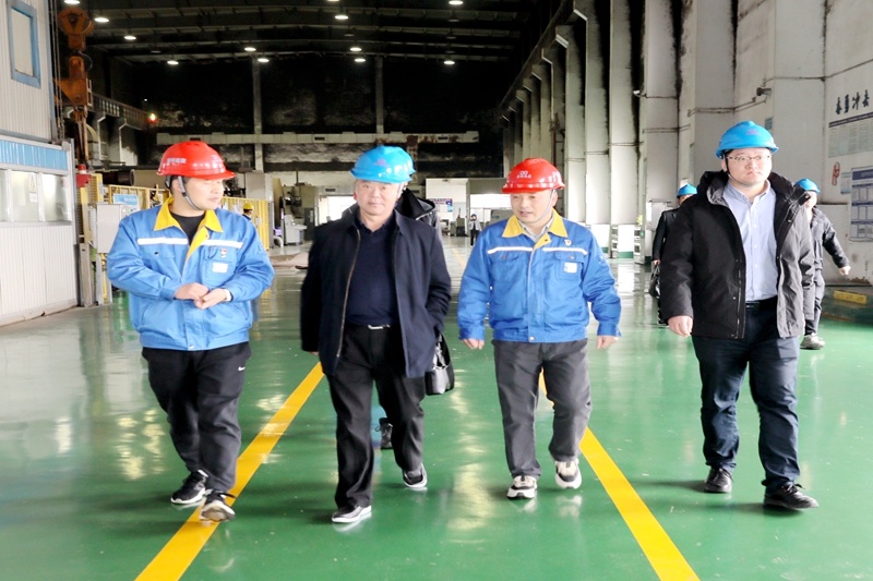 2024年 1月30日，浙江省經(jīng)信廳機(jī)關(guān)黨委二級(jí)巡視員孫自強(qiáng)蒞臨景興紙業(yè)開展歲末年初安全生產(chǎn)督導(dǎo)