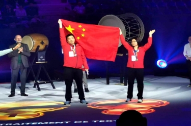 問鼎世界冠軍！陳良杰斬獲世界技能競賽金獎(jiǎng)